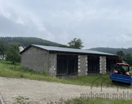 Baugrundstück in Weigendorf Etzelw.022 - Halle/Lager/Produktion kaufen in Weigendorf - Große Massiv-Scheune mit Garage und Halle auf 1.200 m² Baugrundstück Ihr neues Zuhause in Weigendorf