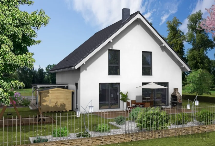 EFH 121 - Haus kaufen in Gunzenhausen - Massivhaus, Erdarbeiten und Grundstück zum Festpreis!Worauf warten Sie noch?