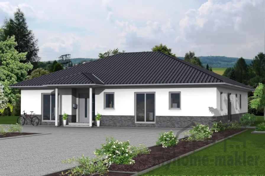 Bungalow 121WD - Haus kaufen in Insingen - Massivhausbungalow mit Festpreisgarantie