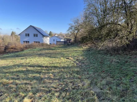 Baugrundstück in Emskirchen 013 - Grundstück kaufen in Emskirchen - exklusives erschlossenes Baugrundstück in begehrter Lage für Doppelhälfte in Emskirchen