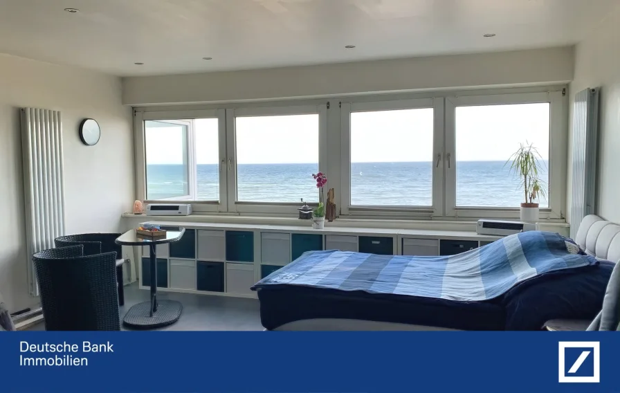 Ein Blick zum Träumen - Wohnung kaufen in Heiligenhafen - Sonne, Strand und MEERBLICK - Wohnung direkt am Strand 