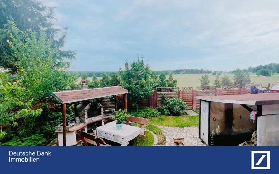 unverbauter Blick - Haus kaufen in Frohburg - Einfamilienhaus in der Nähe vom Erholungspark u. Naturschutzgebiet Pahna 