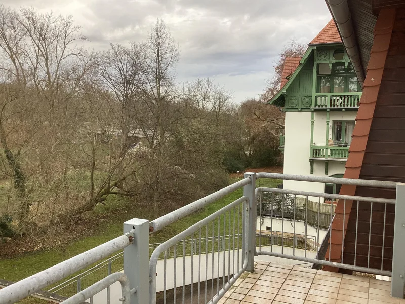 Balkon vom Schlafzimmer