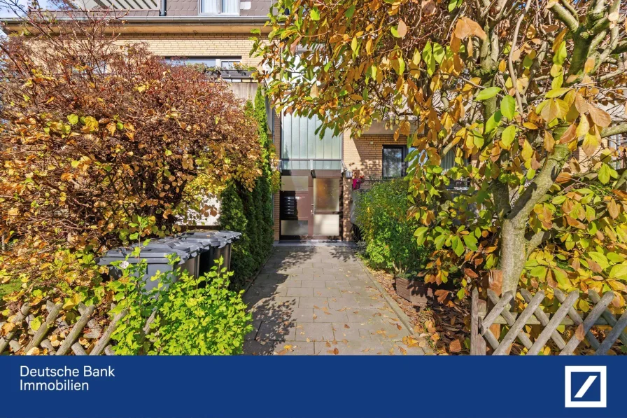 Eingangsbereich - Wohnung kaufen in Ratingen - Verstecktes Gartenjuwel... Erdgeschosswohnung für Naturliebhaber