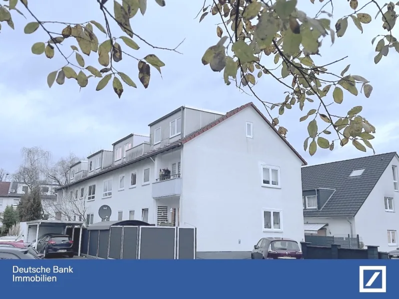 Ansicht Rück-/Giebelseite - Wohnung kaufen in Dortmund - mit Dachterrasse und durchdachtem Grundriss