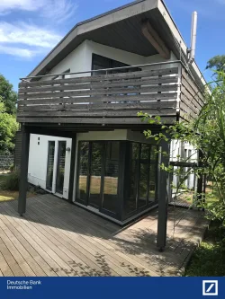 Außenansicht - Wohnung mieten in Bad Salzdetfurth - Im Architektenhaus, in der Natur