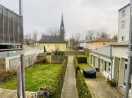 Blick vom Balkon