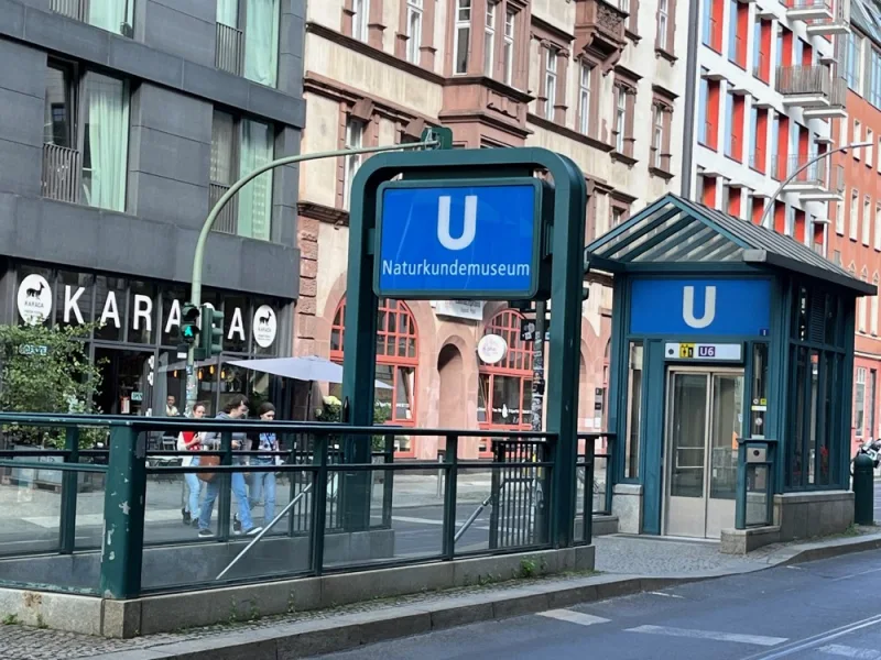 U-Bahn direkt vor der Tür