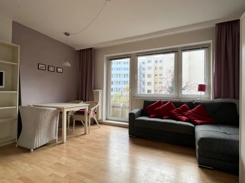 Idealer Schnitt, viel Licht - Wohnung kaufen in Berlin - Vorteilhaft geschnittenes Apartment in der City-West, nahe Lehniner Platz/Ku'damm. Bezugsfrei!