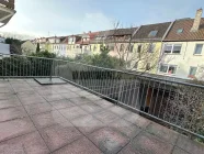 Wirklich großer Südwestbalkon