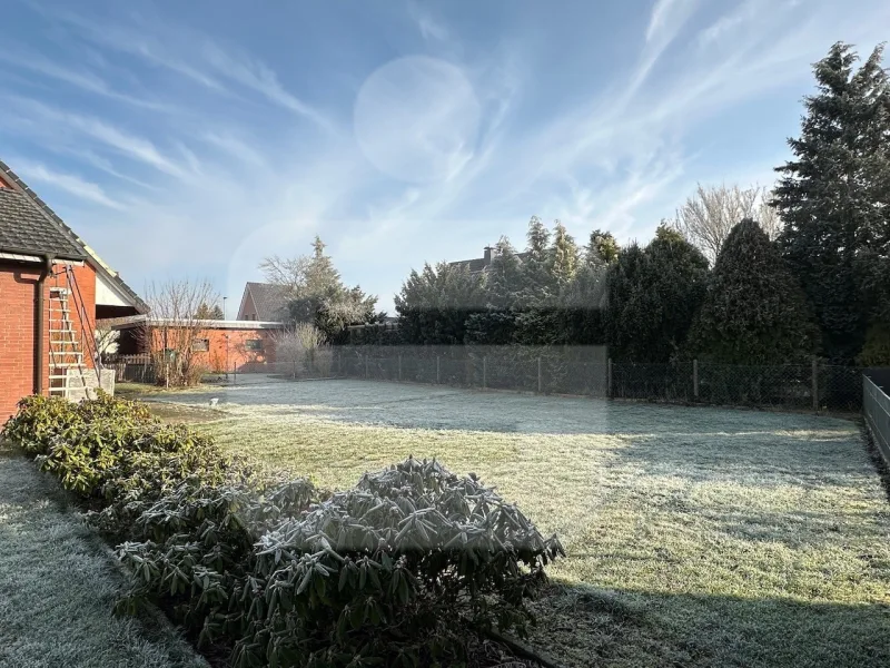 Ausreichen Garten zum Toben