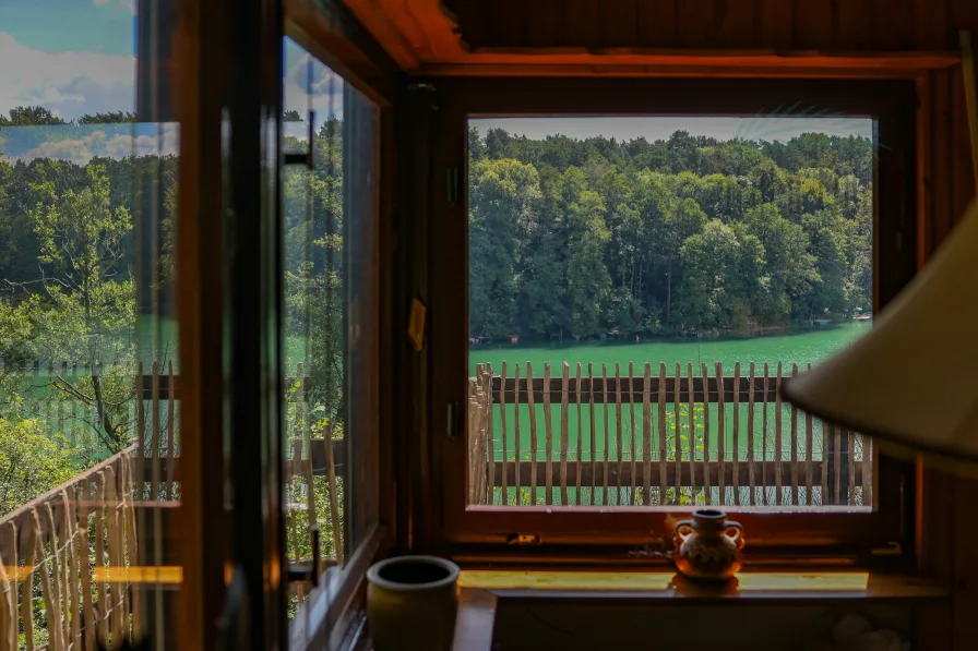 Ausblick vom Essbereich