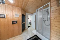 Sauna, WC & Dusche (KG)