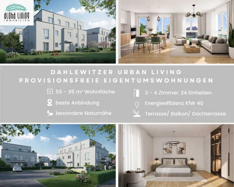 Titelbild - Wohnung kaufen in Blankenfelde-Mahlow - Dahlewitzer Urban Living - provisionsfrei Eigentümer werden!