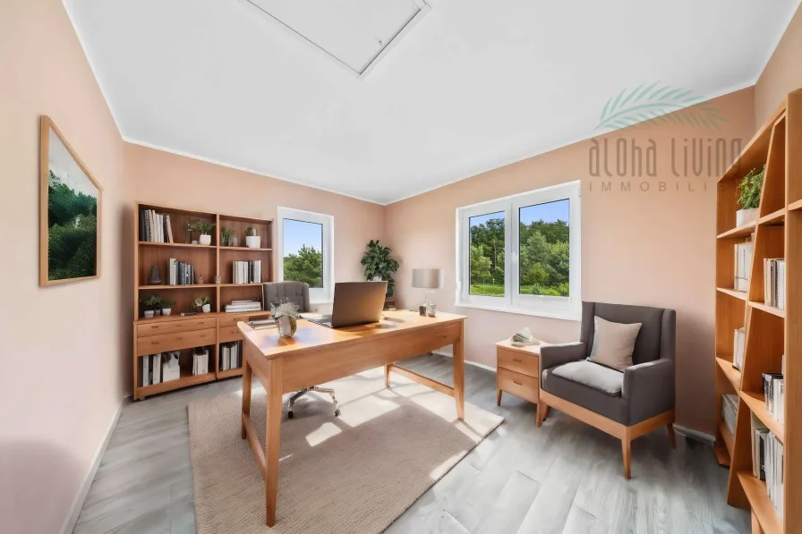 Visualization Office / Second Bedroom (upper floor)