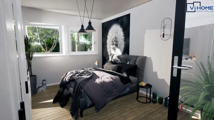 Ansicht_Schlafzimmer_KG_Visualiserung