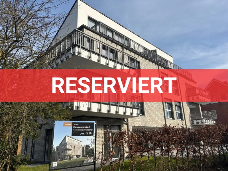 Reserviert - Wohnung kaufen in Oldenburg - Etagenwohnung in der Ramsauerstraße direkt an der Tonkuhle! KfW 40 plus!