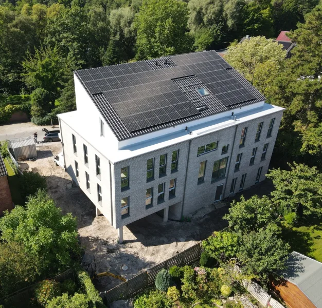 Ansicht - Wohnung kaufen in Oldenburg - Neubau und Erstbezug direkt an der Tonkuhle! KfW 40 plus!