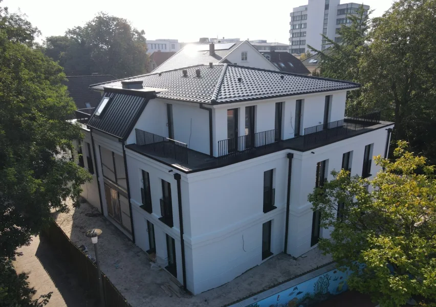 Ansicht - Wohnung kaufen in Oldenburg - Penthousewohnung in Innenstadtnähe mit Garage und großer Dachterrasse