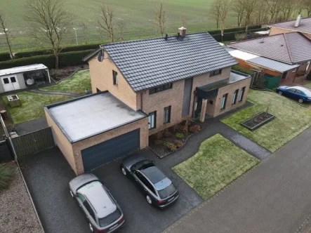 Außenansicht 1 - Haus kaufen in Rastdorf - Modernes Einfamilienhaus in Rastdorf