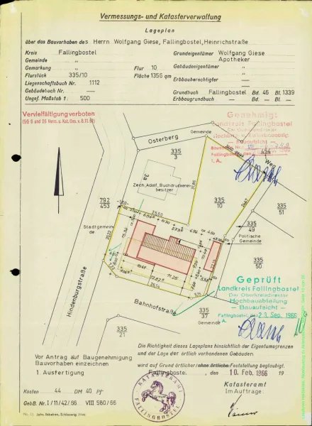 Lageplan