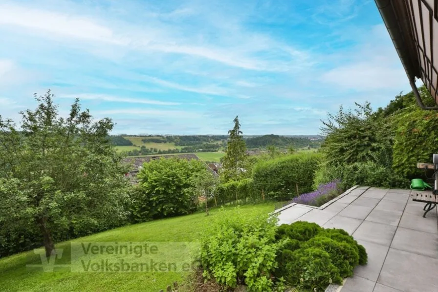 Terrasse mit Aussicht