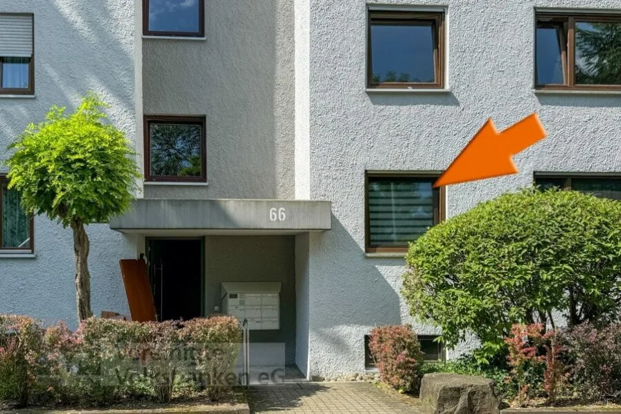 Außenansicht - Wohnung kaufen in Reutlingen - 4,5 Erdgeschosswohnung mit Terrasse - Oststadt