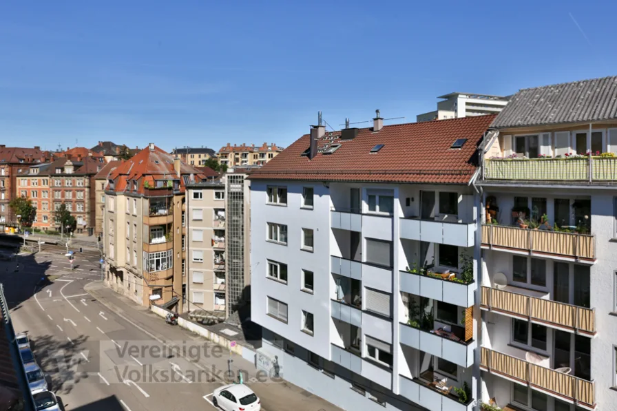 Aussicht - Wohnung kaufen in Stuttgart - Stuttgart-Mitte - modernes wohnen in bester Lage  - Wohnung Nr. 3