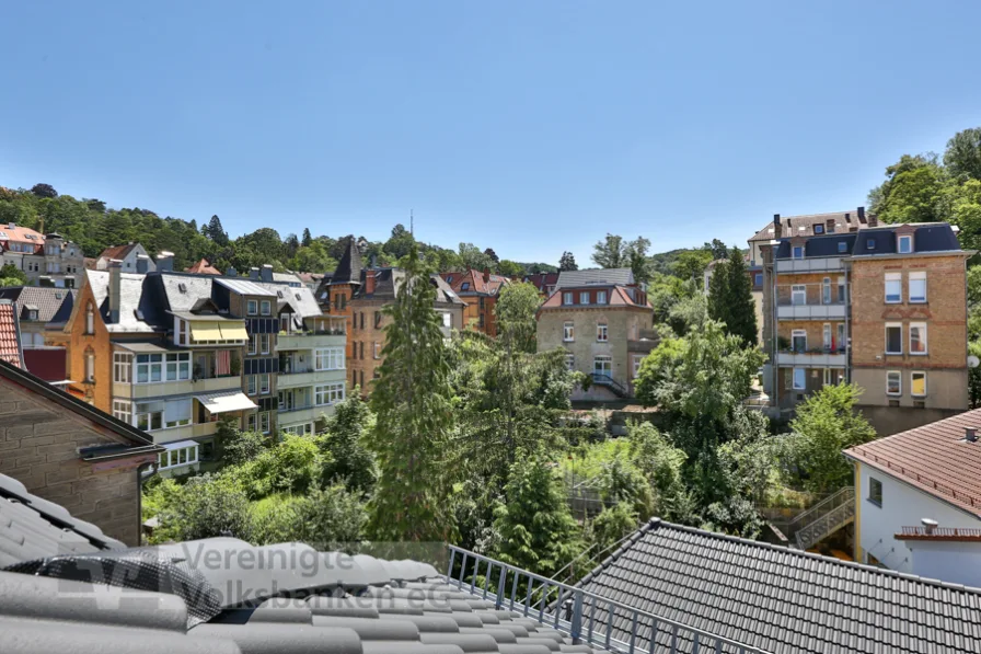 Aussicht - Wohnung kaufen in Stuttgart - Stuttgart-Mitte - modernes wohnen in bester Lage  - Wohnung Nr. 6