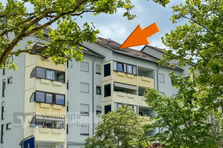 Außenansicht - Wohnung kaufen in Böblingen - Bezugsfreie Wohnung mit tollem Ausblick und top Lage! Böblingen