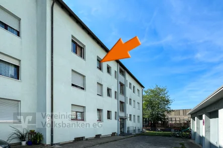 Aussenansicht - Wohnung kaufen in Korntal-Münchingen - Attraktive 3-Zimmer-Wohnung inkl. Aussenstellplatz!