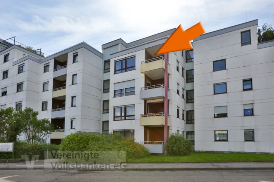 Aussenansicht - Wohnung kaufen in Holzgerlingen - Bezugsfreie 1-Zimmer-Wohnung inkl. Carport - Holzgerlingen