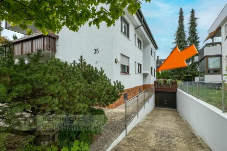 Außenansicht - Wohnung mieten in Böblingen - Helle ETW mit Balkon + Garage!