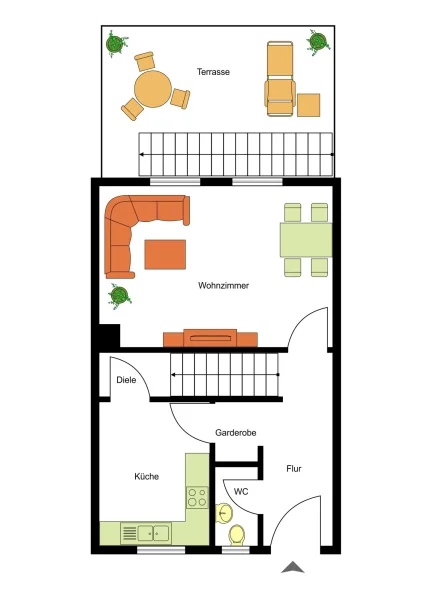 Grundriss EG RMH Nr. 43