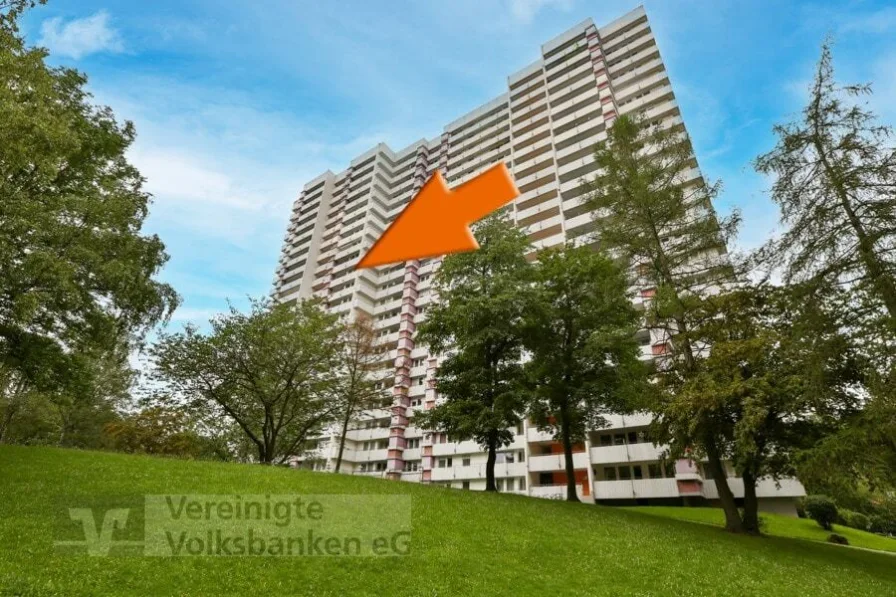 Außenansicht - Wohnung kaufen in Sindelfingen - Charmante Wohnung mit toller Aussicht!