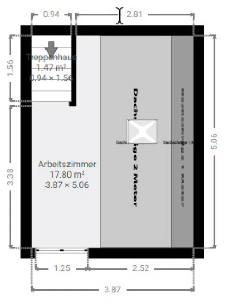 Grundriss Zwischengeschoss