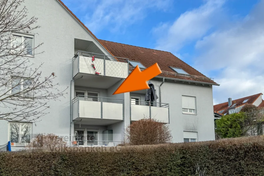 Außenansicht - Wohnung mieten in Ehningen - Wohnen in grüner Idylle!