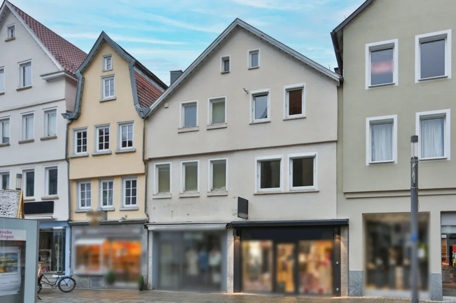 Aussen - Büro/Praxis mieten in Reutlingen - Ihr Neues 3 Raum-Büro im Herzen von Reutlingen - Direkt in der Fußgängerzone