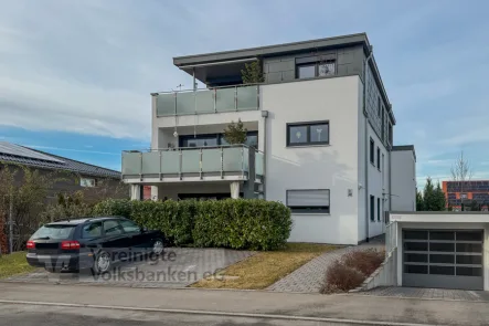 Aussen - Wohnung kaufen in Reutlingen - Penthouse mit Sicht auf den Georgenberg und die Achalm