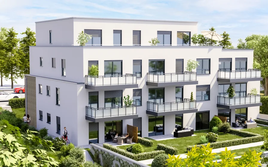  - Wohnung kaufen in Wülfrath - Neubau - Gut geschnittene 3-Raum Gartenwohnung in Wülfrath