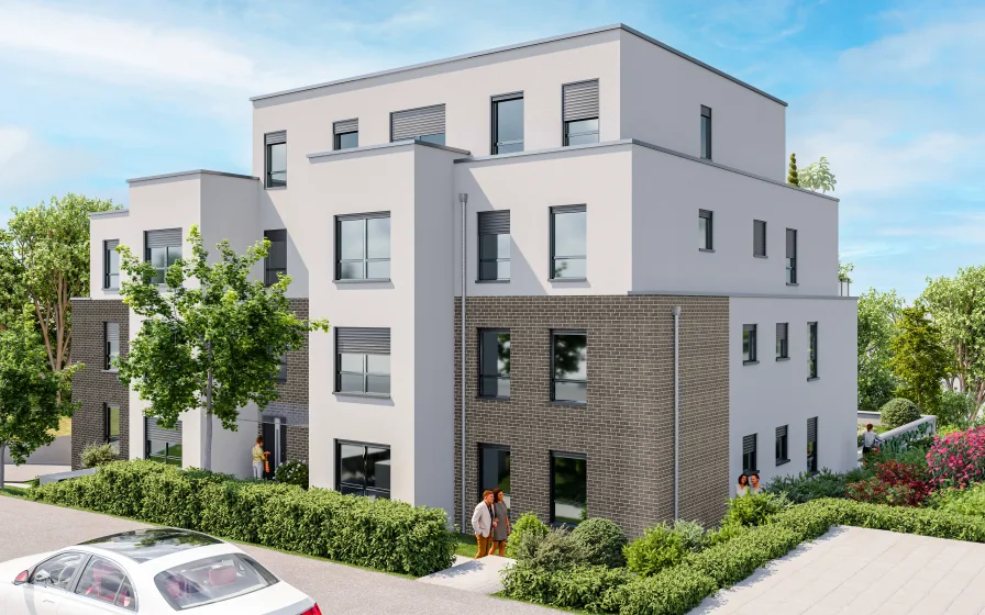  - Wohnung kaufen in Wülfrath - Energieeffizient wohnen - 3-Zimmer Neubauwohnung mit Balkon