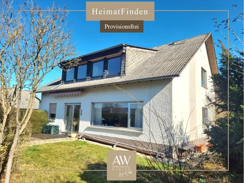 HeimatFinden Titel - Haus kaufen in Weilburg - ***HeimatFinden*** Familienhaus in schöner Lage mit zwei Parteien nutzbar. Courtagefrei für Kaufende