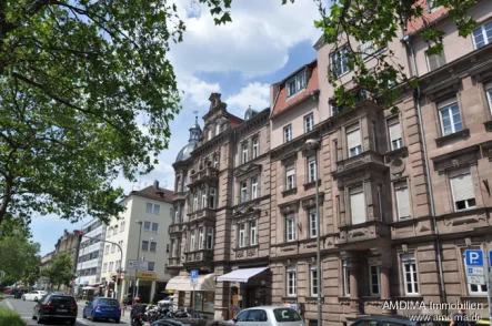 Frontansicht - Fürther Strasse - Wohnung mieten in Nürnberg - Dachgeschoßwohnung im vierten Obergeschoß, ohne Aufzug