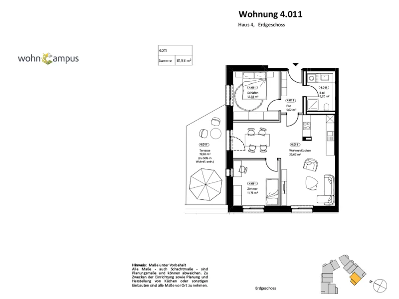 Grundriss WoC 4.011