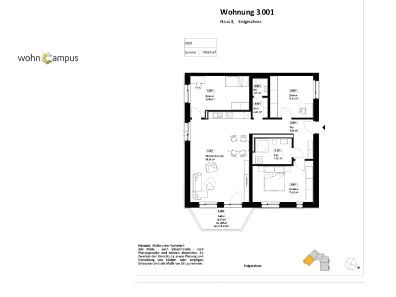 Grundriss WoC 3.001