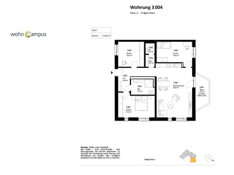 Grundriss WoC 3.004