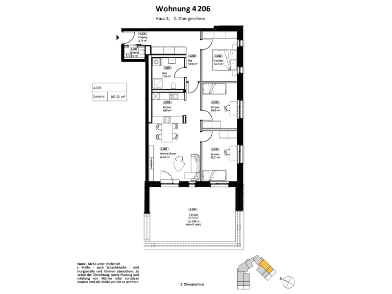 Grundriss WoC 4.206