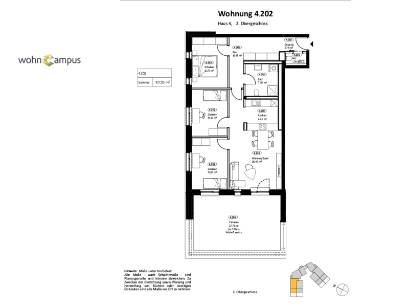 Grundriss WoC 4.202