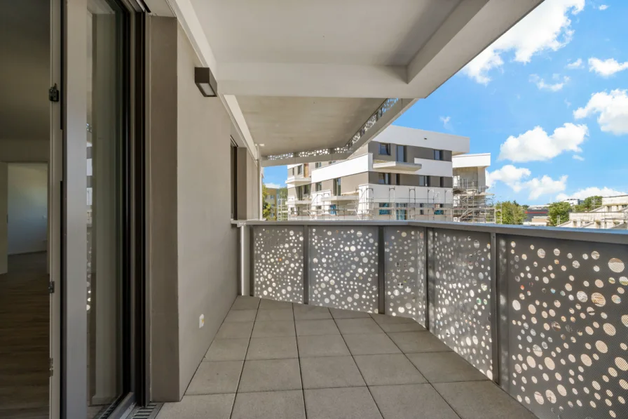 Balkon - Wohnung mieten in Halle - Smart - Nachhaltig - Zentrumsnah - Moderne 3-Raumwohnung im neuen wohncampus + + +Offene Besichtigung am 01.06.24 von 11:00 - 13:00 Uhr + + +