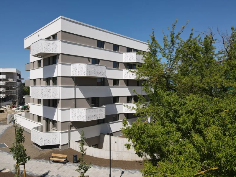 Haus 2  - Wohnung mieten in Halle - Smart - Nachhaltig - Zentrumsnah - Moderne 4-Raumwohnung im neuen wohncampus - inklusive Einbauküche!!!+ + + 2 Monate MIETFREI bei Vertragsunterzeichnung bis zum 30.09.24 + + +